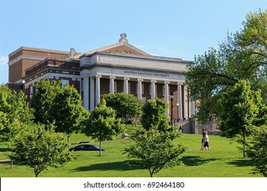 Bowling Green, Kentucky, United States. The Van Meter Hall Inside The Western Kentucky University.