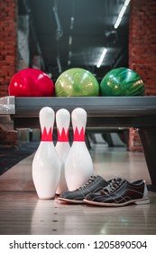 Bowling Pins And Balls