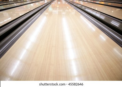 Bowling street wooden floor perspective cream color
