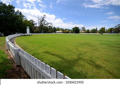 Bowral NSW Australia February 7th 2018 Don Bradman Oval Cricket Ground