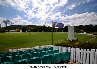 Bowral NSW Australia February 7th 2018 Don Bradman Oval Cricket Ground