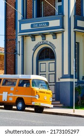 Bowraville, NSW, Australia - March 12, 2018: The Old Bank After Restoration