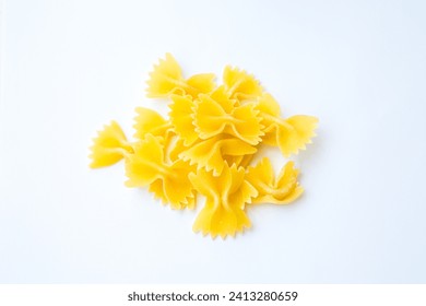 Bowtie pasta farfalle, close up - Powered by Shutterstock