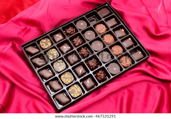 Box Chocolates Homemade Stock Photo Edit Now 467531291