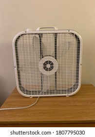 A Box Fan, Particularly Useful In Cooling A Room From Excessive Heat