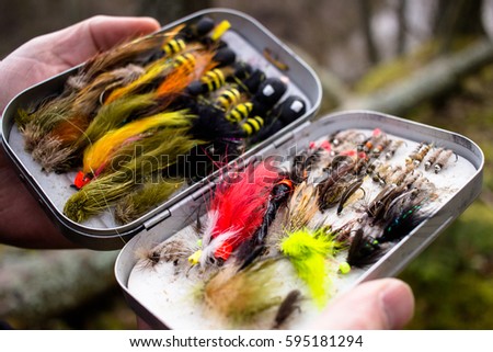 Box full of flies 