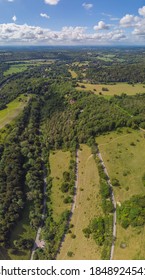 Box Hill, Surrey. Drone Photo