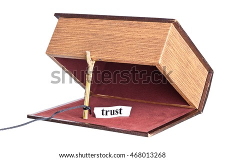 box is installed in the form of the trap. strange proposal