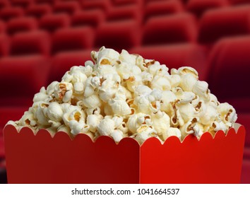 Box of popcorn