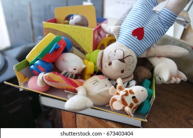 Box Of Various Toys