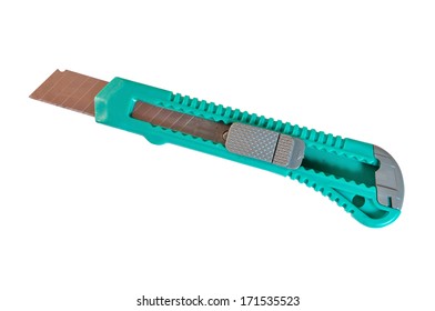 Boxcutter isolate, clipping path included.