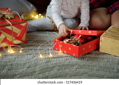 Happy Boxing Day Messages, Wishes, Quotes, And Images 57 Boxing day. The kid sits among beautifully packed boxes with gifts. He touches the small handles bright Christmas-tree decorations. Merry Christmas and a Happy New Year.