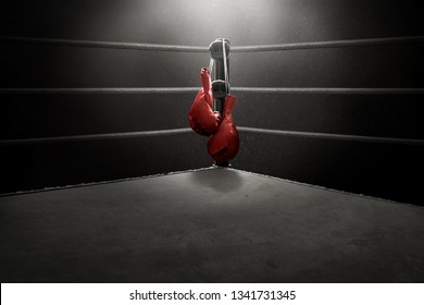 Boxing gloves hanging - Powered by Shutterstock