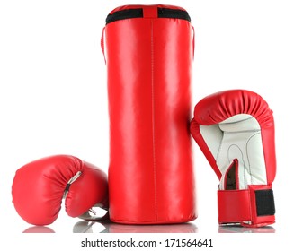 kapow punching bag and gloves set