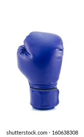 boxing gloves under the white background
