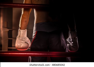 boxing match, close-up photo.