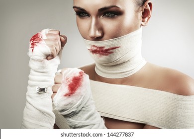 Bandage Blood High Res Stock Images Shutterstock