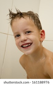 Boy In Bath