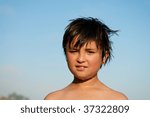 Boy at beach