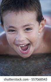 boy, beach
