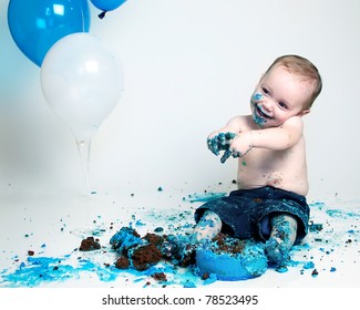 Boy Birthday Cake Smash