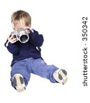 boy with camera