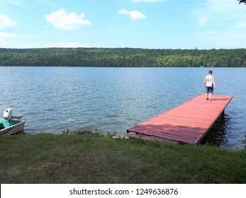 Boy at the dock