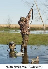 Boy Duck Hunting