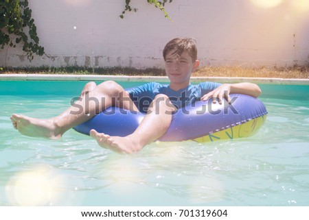 Similar – Image, Stock Photo non-swimmer