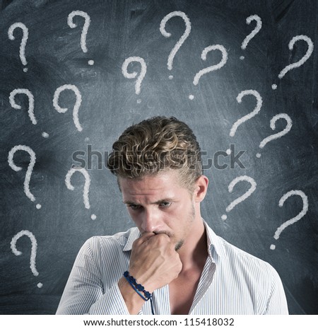 A boy full of question