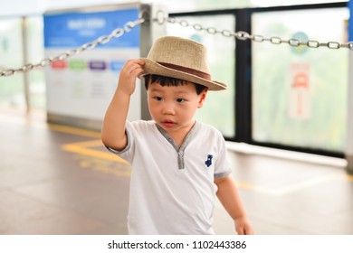boy with hat