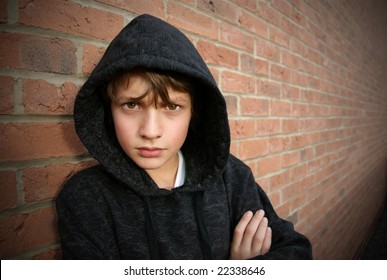 Boy In Hooded Top