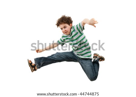 Similar – Image, Stock Photo Let me. Boy (child)