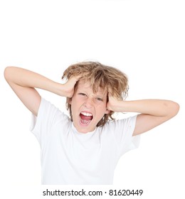 Boy Or Kid Shouting