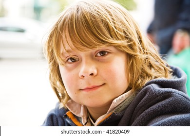 Boy Long Hair Images Stock Photos Vectors Shutterstock