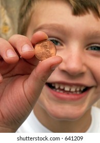 Boy With A Lucky Penny