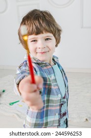 boy paint