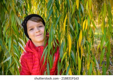 Un niño está jugando