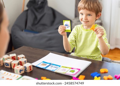 Boy Playing Educational Games for Learning Concept - Powered by Shutterstock