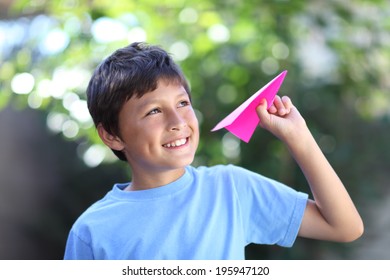 Paper plane boy Images, Stock Photos & Vectors | Shutterstock