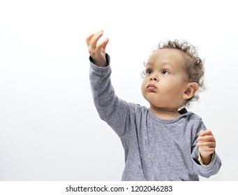Boy Reaching Sky Stock Image On Stock Photo 1202046283 | Shutterstock