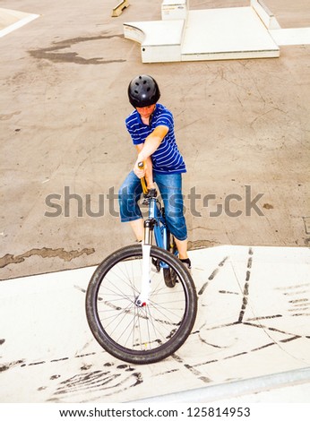 Similar – Image, Stock Photo easy rider Bicycle Helmet