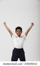 Boy In School Uniform