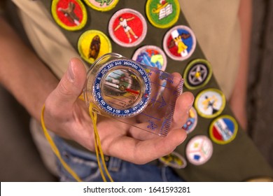 Boy Scout Badges And Uniform