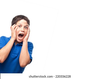 Boy Screaming