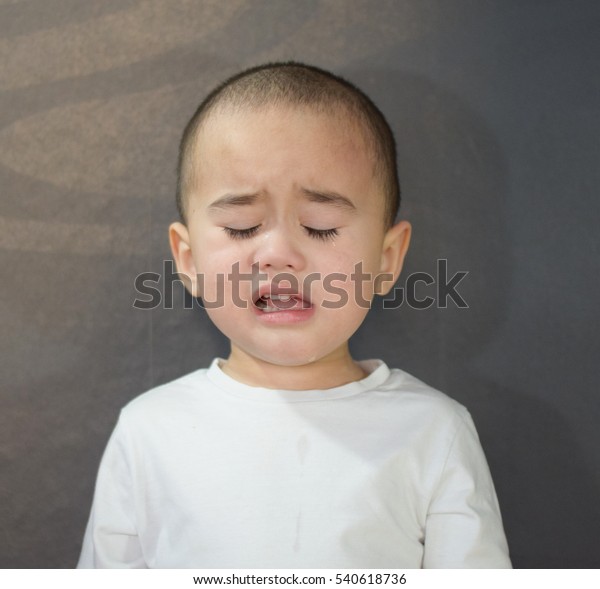 Boy Short Hair On White Shirt Stock Photo Edit Now 540618736