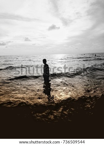 Similar – Strandgut Ostsee Meer