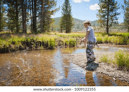 Similar – Image, Stock Photo On the stones Playing