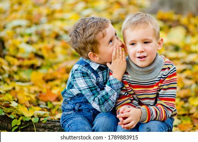 Boy Tells Secret His Friend Ear Stock Photo 1789883915 | Shutterstock