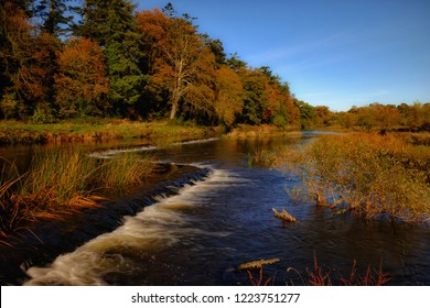 Boyne River At Autumn